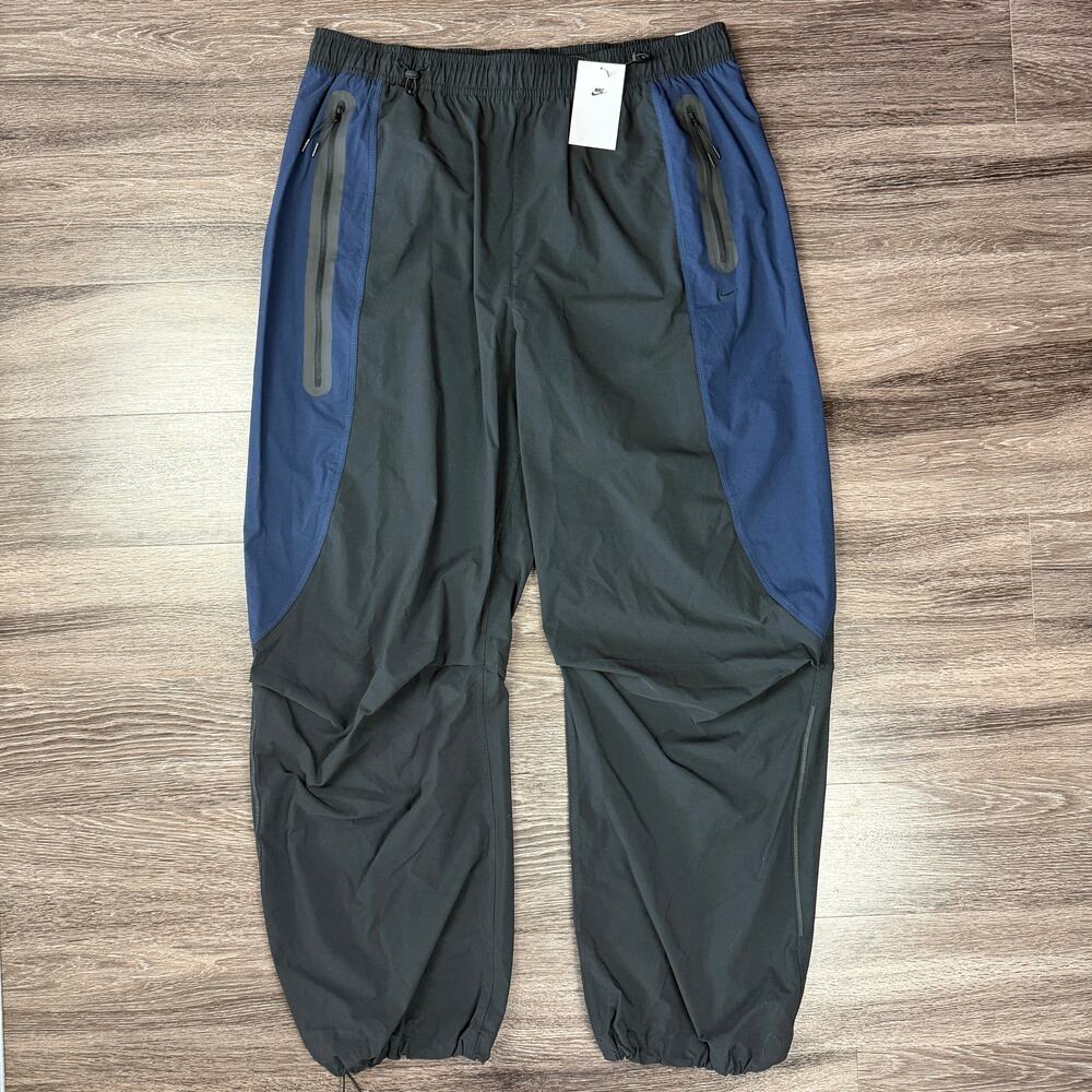 Nike Tech Dri-FIT Woven Color Block Pants Black Men's XLT NWT IH8466-010